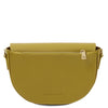 Rear View Of The Green Designer Shoulder Bag