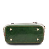 Underneath View Of The Green Handbag For Women