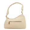 Rear View Of The Beige Ladies Over The Shoulder Bag