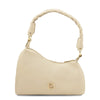 Front View Of The Beige Ladies Over The Shoulder Bag