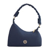 Front View Of The Dark Blue Ladies Over The Shoulder Bag