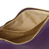 Internal Pocket View Of The Purple Ladies Over The Shoulder Bag