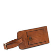 Luggage Tag View Of The Natural Leather Duffle Bag Large