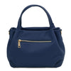 Rear View Of The Dark Blue Womens Bag