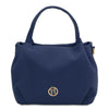 Front View Of The Dark Blue Womens Bag