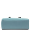 Underneath View Of The Light Blue Womens Shopper Handbag