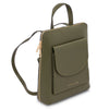 Angled View Of The Forest Green Womens Small Backpack